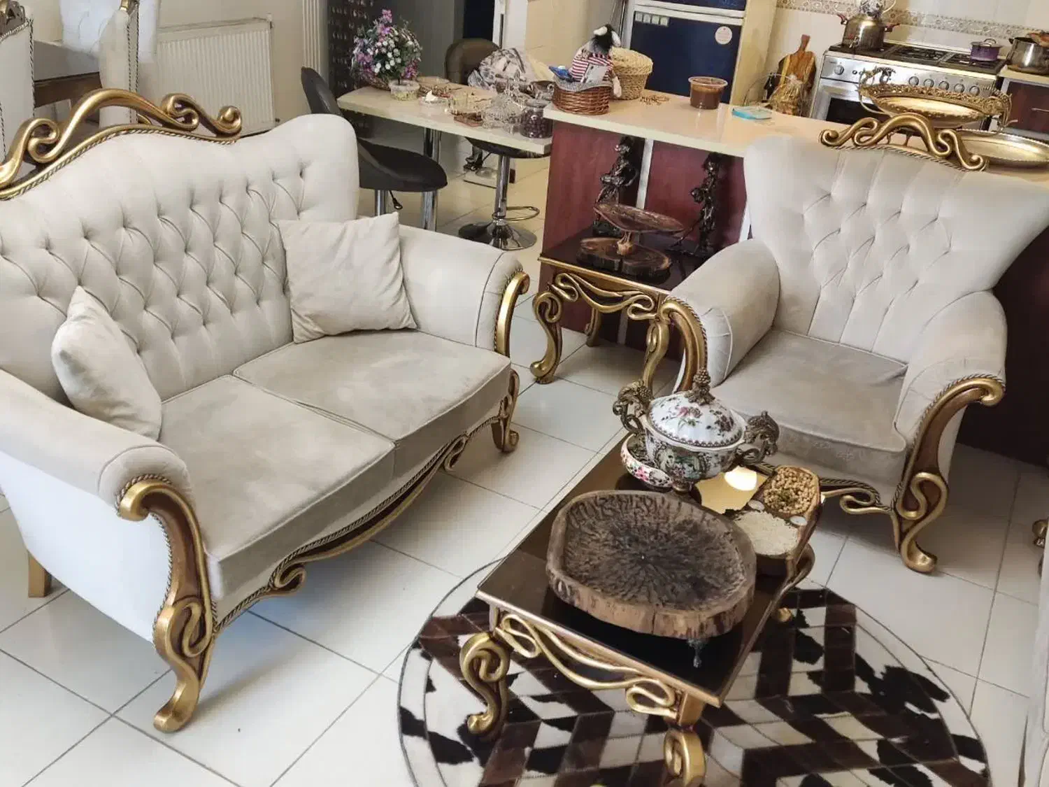 مبل استیل|مبلمان خانگی و میز عسلی|اصفهان, سپاهان‌شهر|دیوار