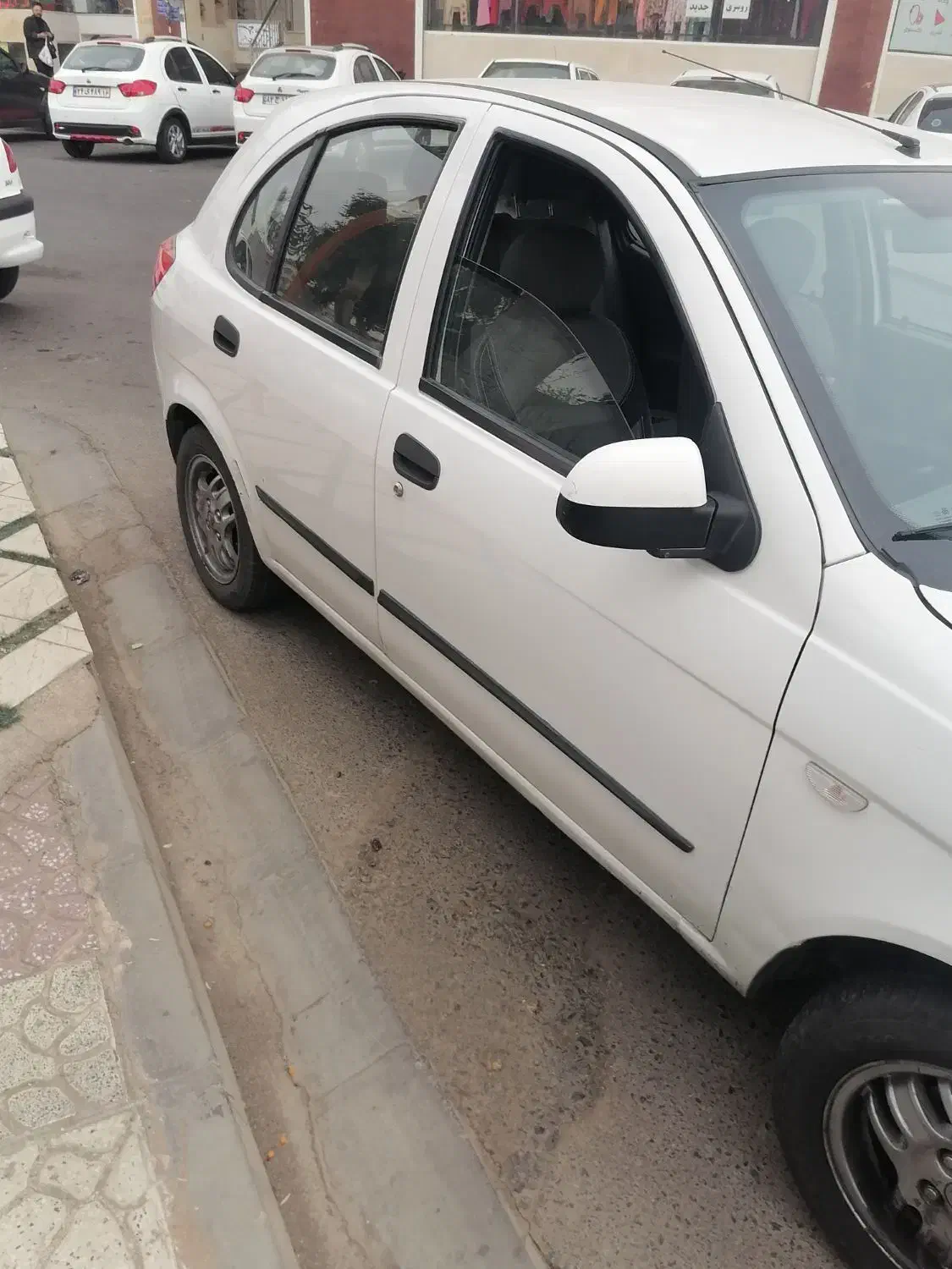یک تیبا 2 مدل 95 سفید کار کرد 110 هزار|خودرو سواری و وانت|قم, پردیسان|دیوار