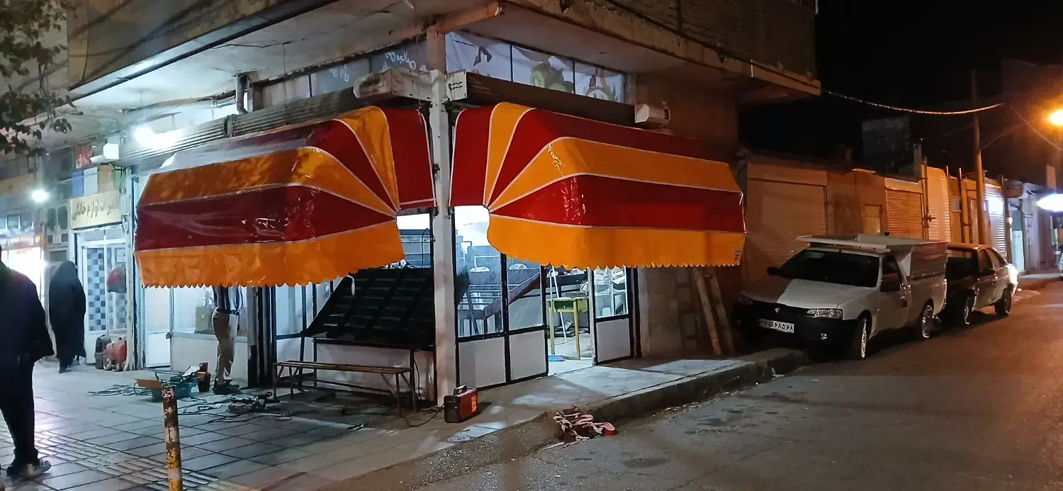 سایبان مغازه خیمه چتر کالسکه ای بازویی|فروشگاه و مغازه|کرج, کوی کارمندان شمالی|دیوار