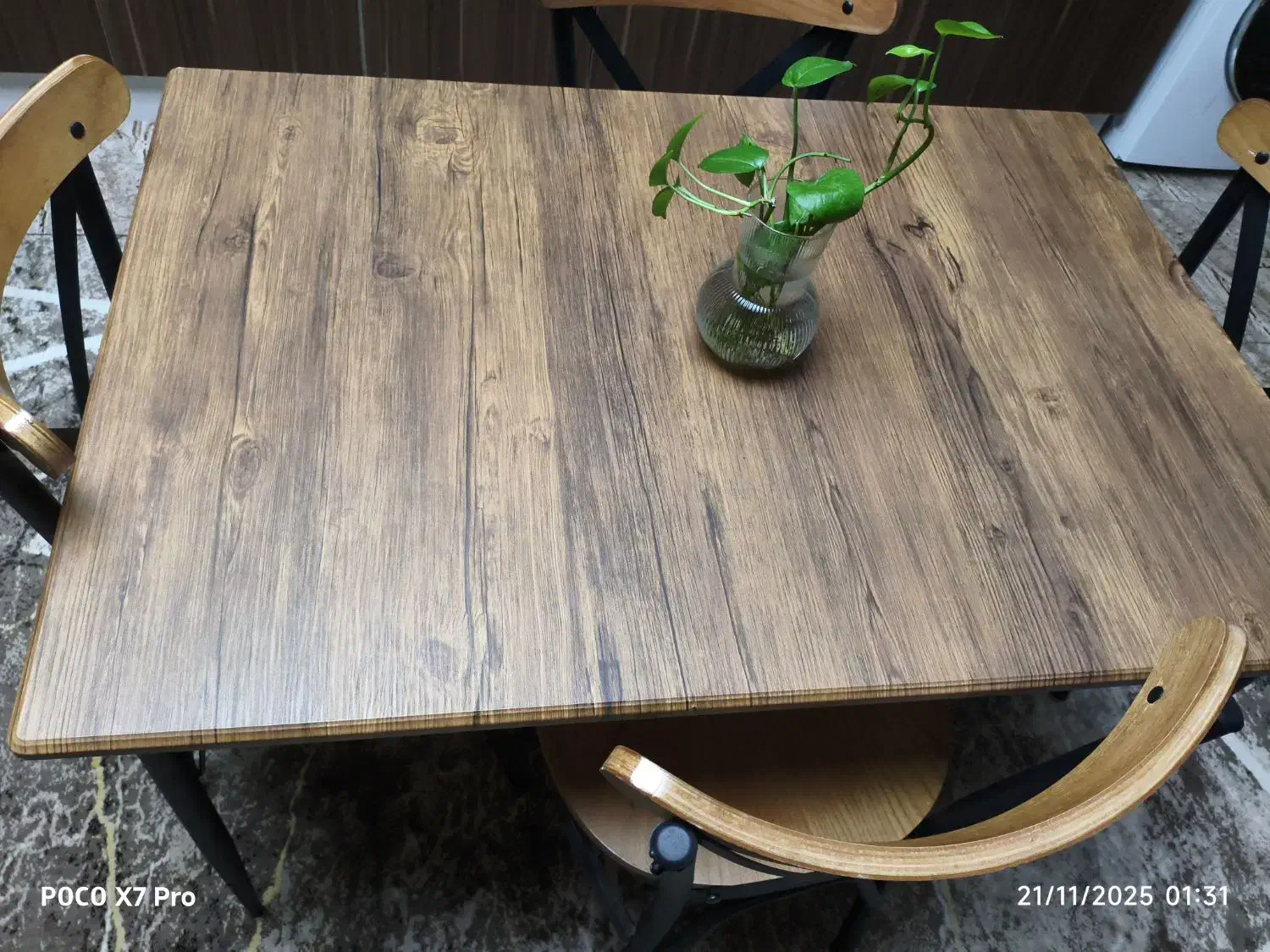 میز نهار خوری ۴نفره|میز و صندلی غذاخوری|صومعه‌سرا, |دیوار