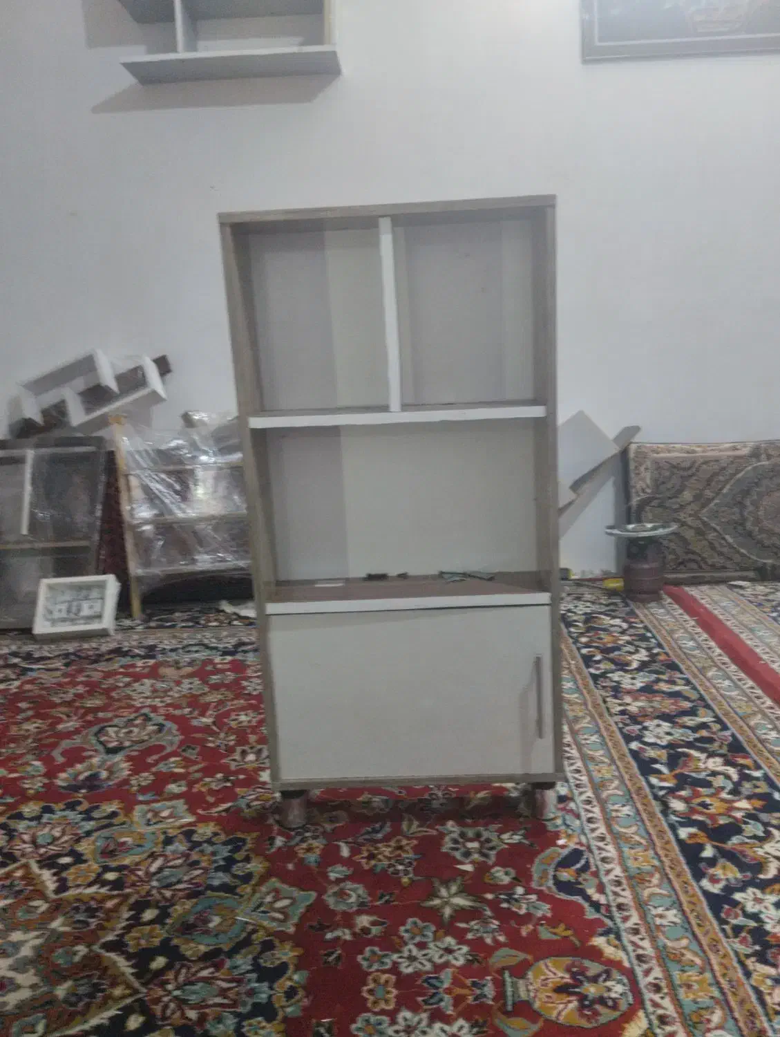 شلف دیواری و کمد|کتابخانه، شلف، قفسههای دیواری|مشهد, كنويست|دیوار