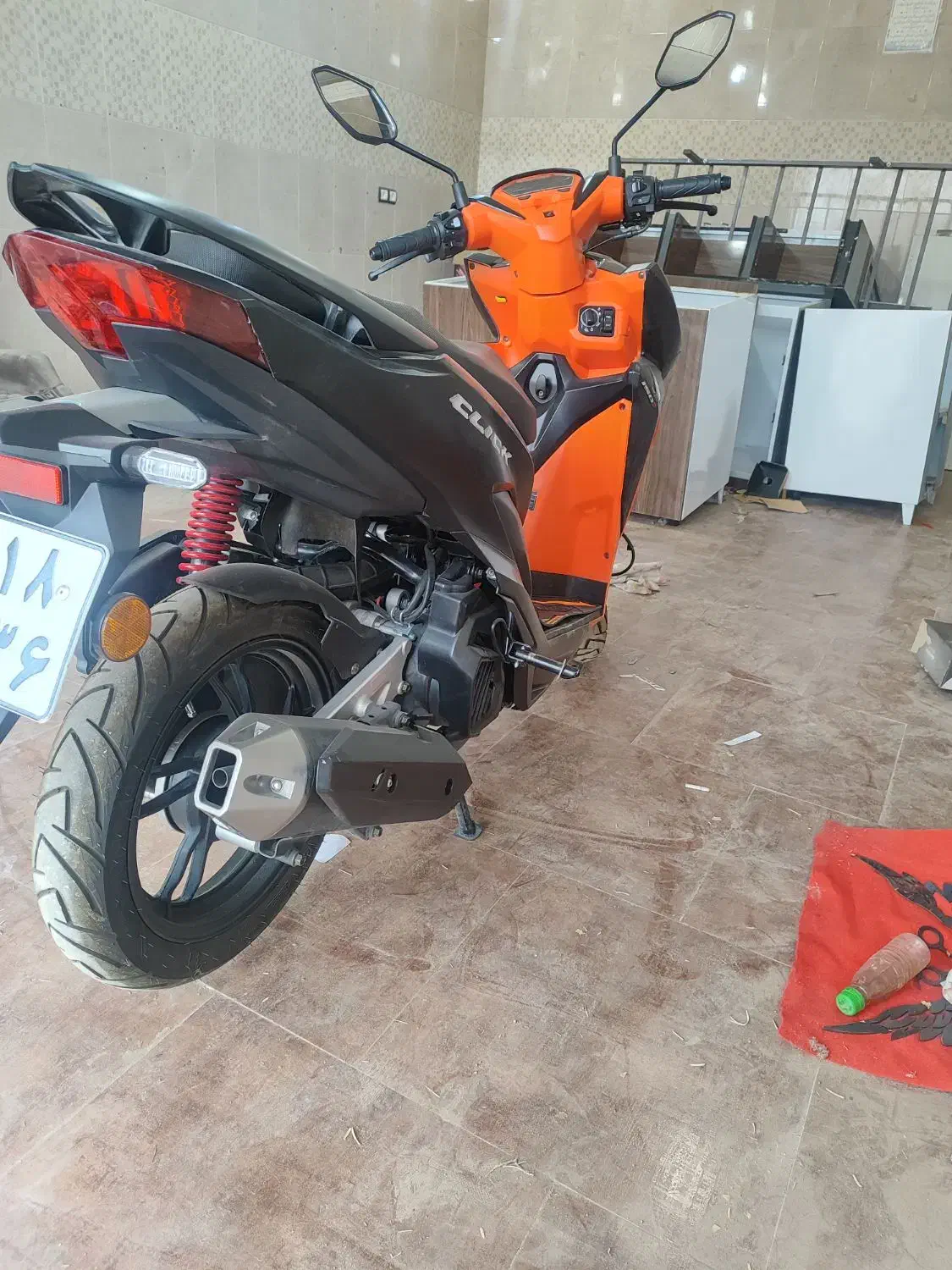 موتور طرح کلیک cc150|موتورسیکلت|رفسنجان, |دیوار