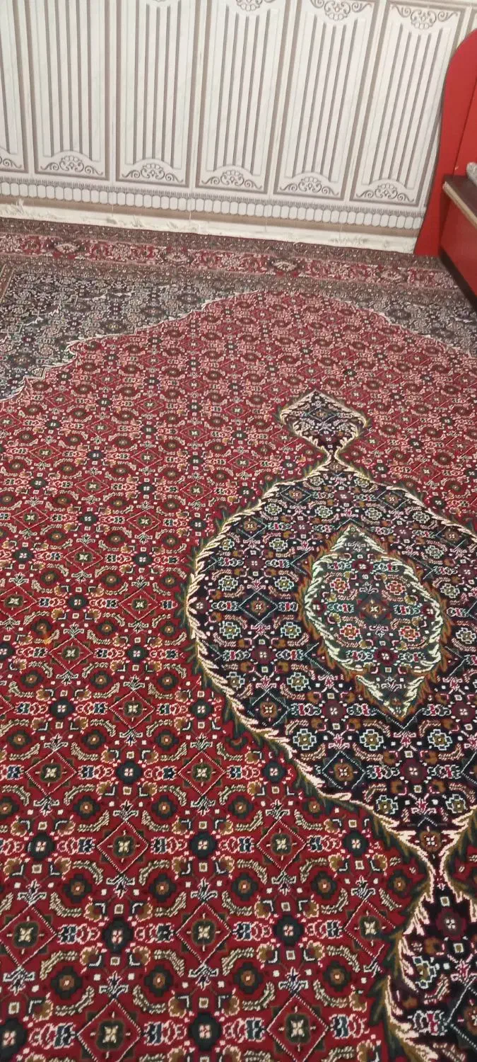 فرش ۱۲ متری سالم ریز ماهی|فرش|هرسین, |دیوار