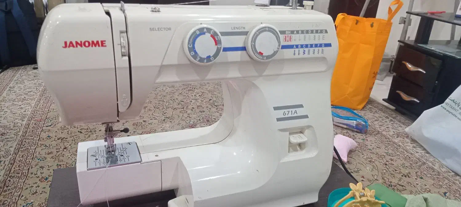 چرخ خیاطی خانگی|چرخ خیاطی و ریسندگی|تهران, یافت آباد جنوبی|دیوار