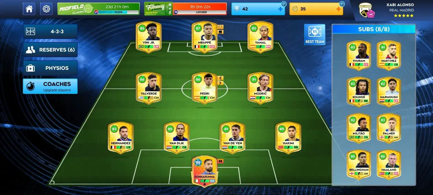 اکانت ناب دریم لیگ|کنسول، بازی ویدئویی و آنلاین|فردیس, فردیس|دیوار