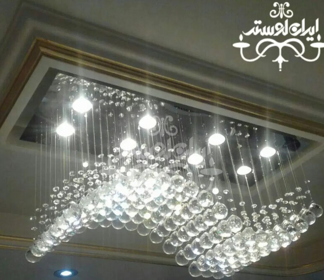 لوستر ب سبک نخ اپرا|لوستر و چراغ آویز|قم, خداکرم|دیوار