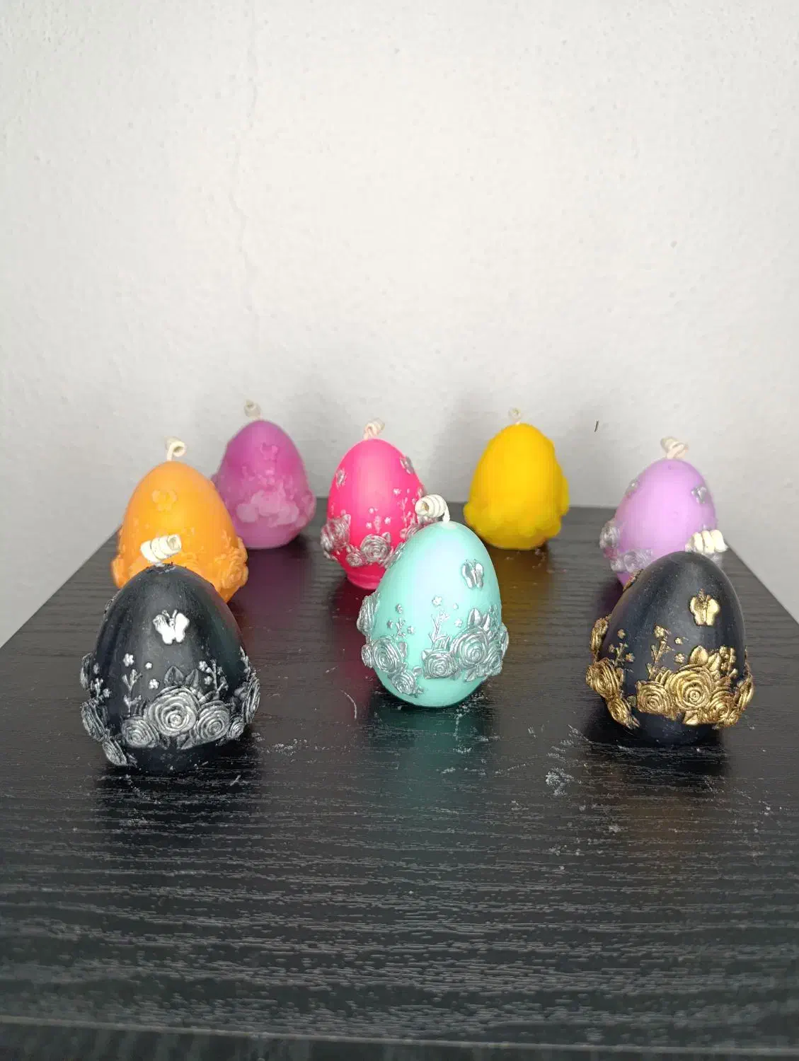 شمع تخم مرغ|صنایع دستی و سایر لوازم تزئینی|تهران, سبلان (لشگر)|دیوار