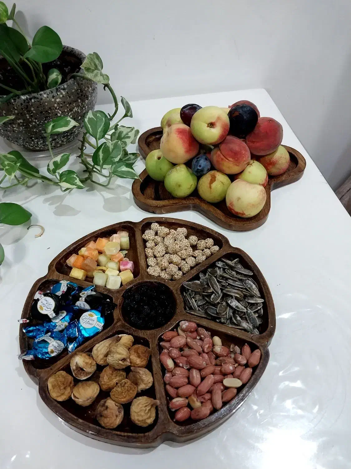 اردوخوری طرح چوب|ظروف سرو و پذیرایی|رشت, منظریه|دیوار