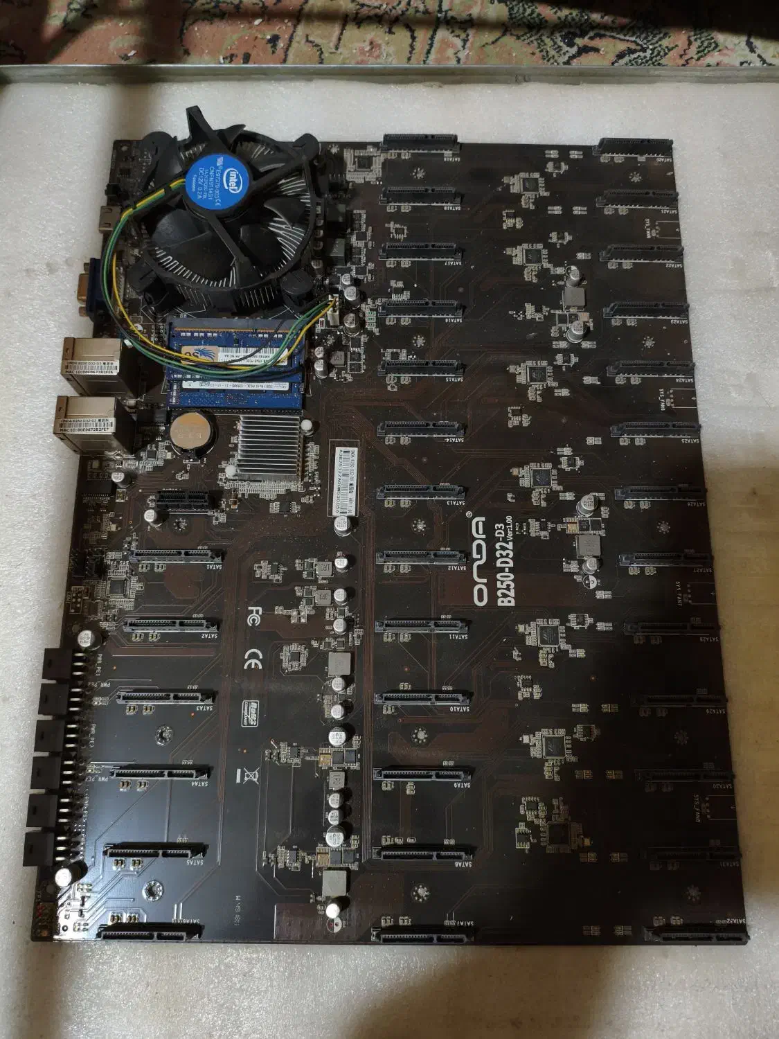 مادربورد مخصوص هارد ۳۲ پورت|قطعات و لوازم جانبی رایانه|تهران, فردوسی|دیوار