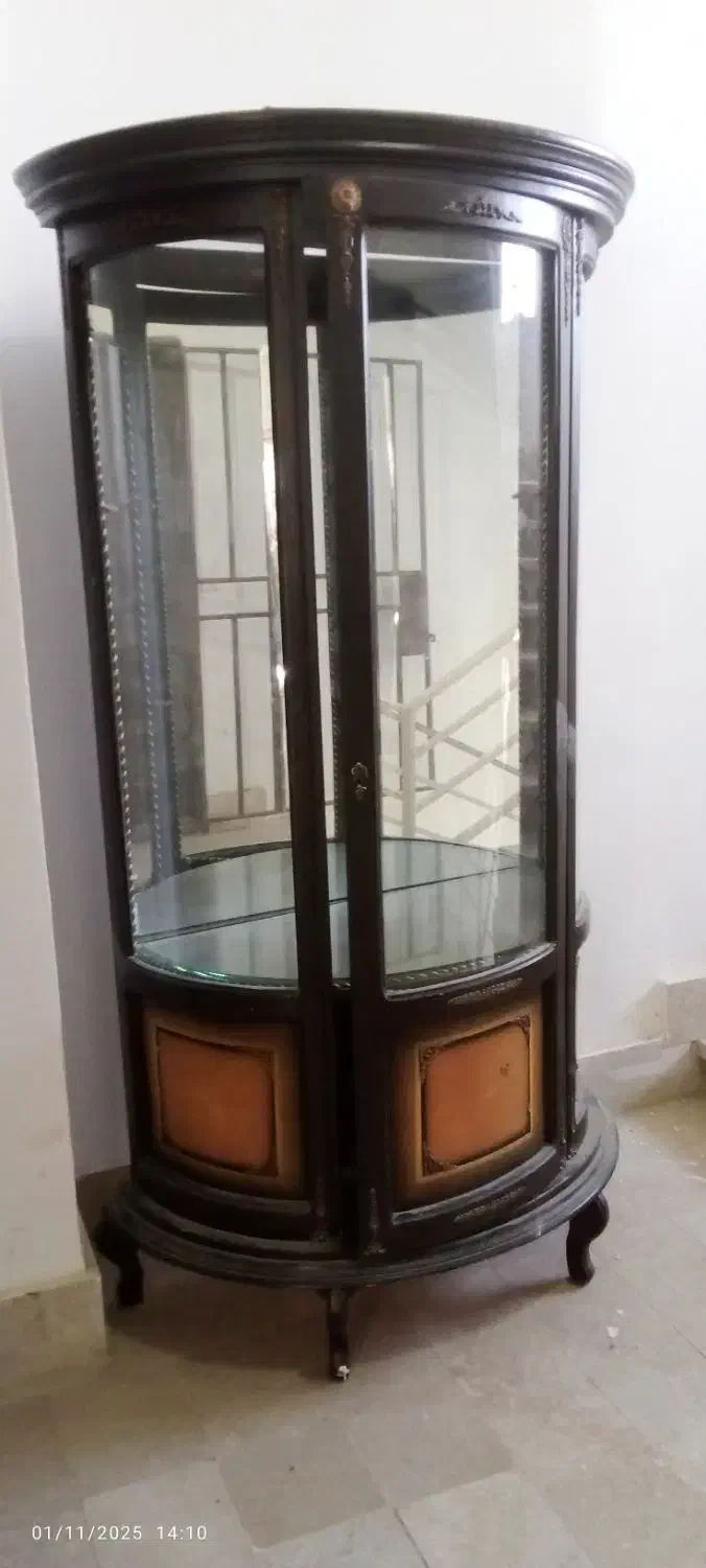 گنجه ویترین مرتب|بوفه، ویترین، کنسول|گلبهار, شهر جدید گلبهار|دیوار