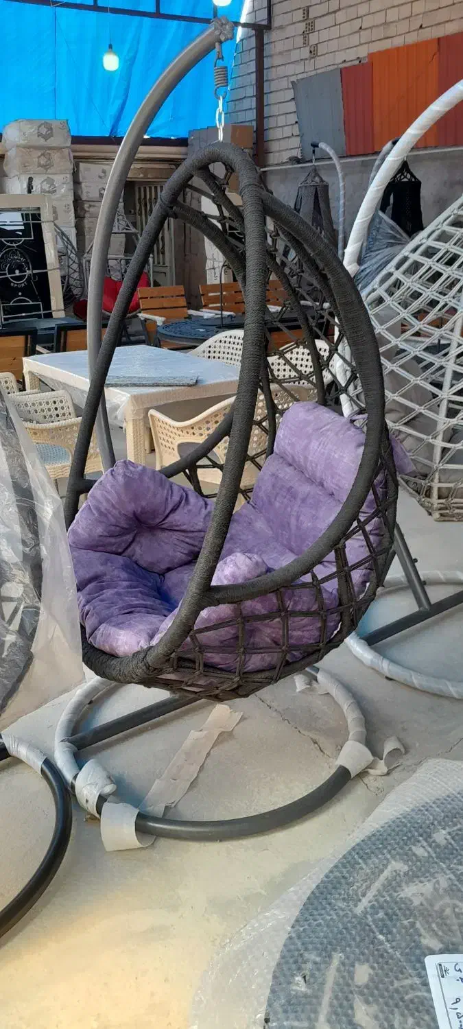 تاب راحتی و تاب ریلکسی طرح الیاسی ksmk تاب باغی|مبلمان خانگی و میز عسلی|هشتگرد, طاووسیه|دیوار