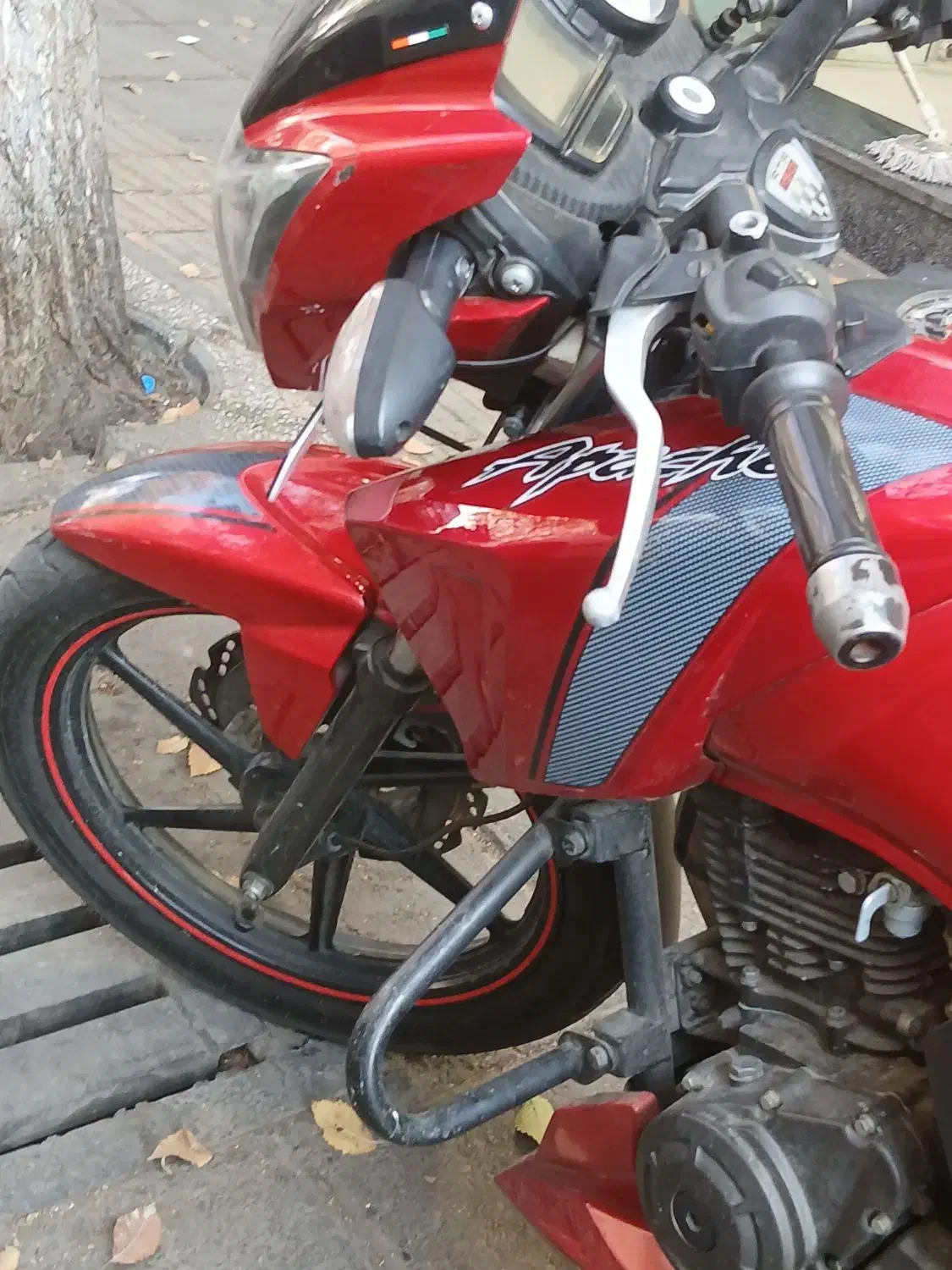 آپاچی آلبالویی ۱۵۰|موتورسیکلت|تهران, جی|دیوار