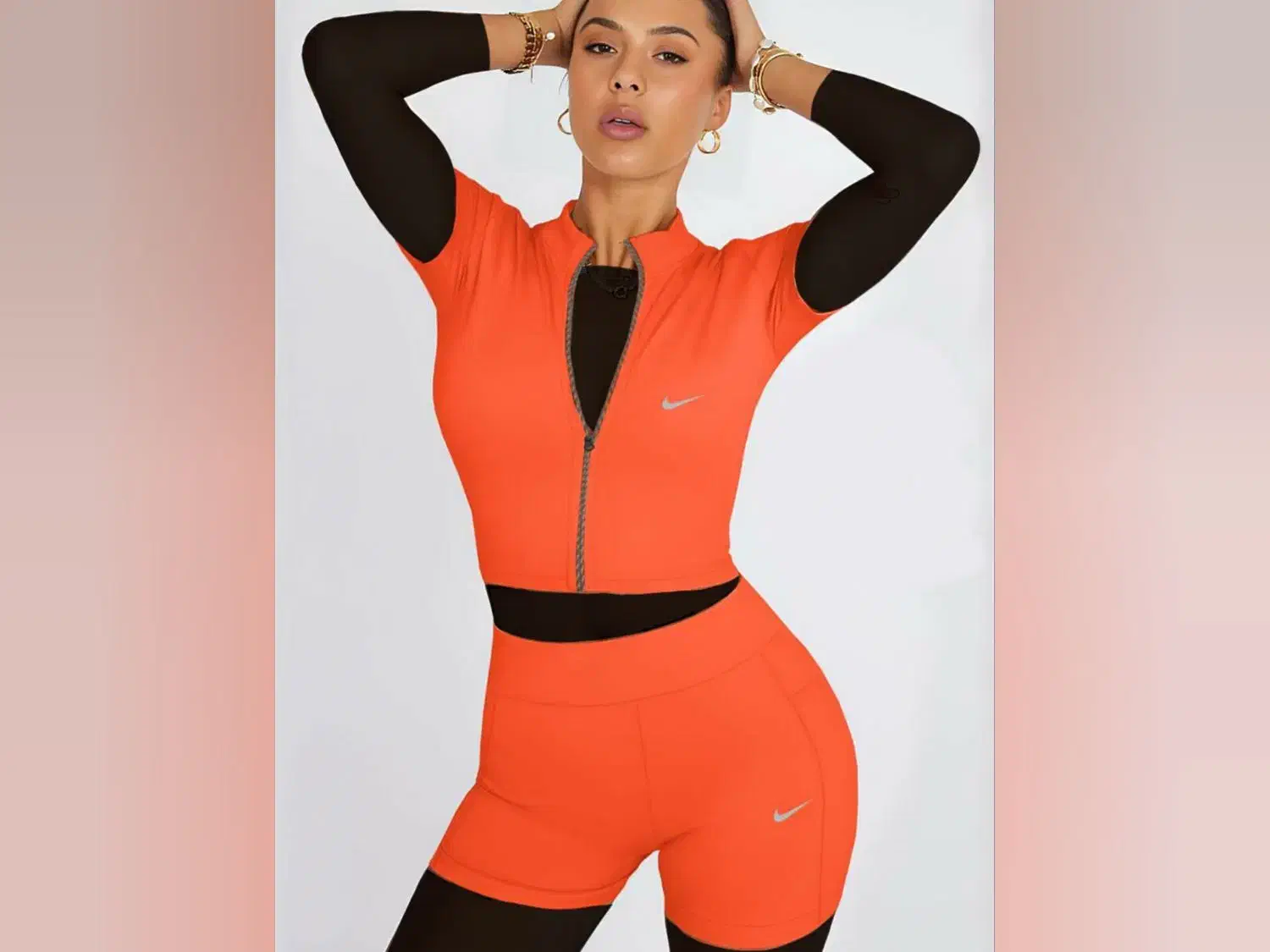 ست‌ نیمتنه جلو‌زیپ و شورتک، تخفیف بلک‌ فرایدی|لباس|بابل, |دیوار