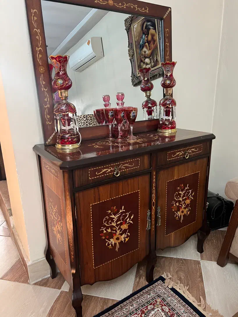 کنسول و آینه معرق|بوفه، ویترین، کنسول|ورامین, خیر آباد|دیوار