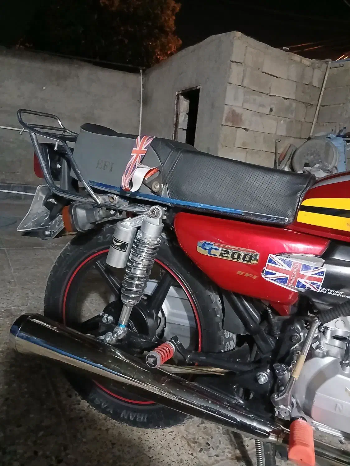 باسلام فروش یک دستگاه موتور 200 پر واز|موتورسیکلت|بهبهان, |دیوار