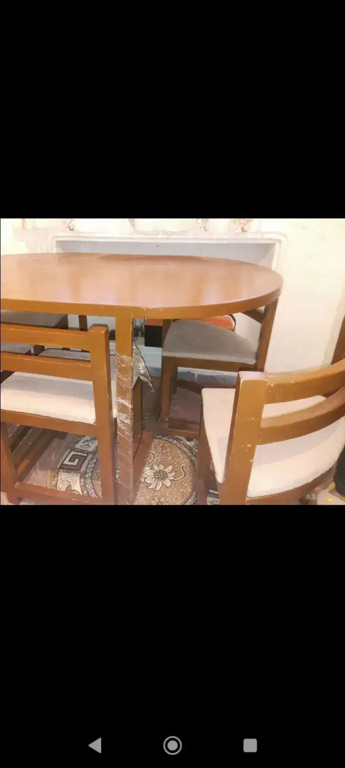 میز غذا خوری|میز و صندلی غذاخوری|ابهر, |دیوار