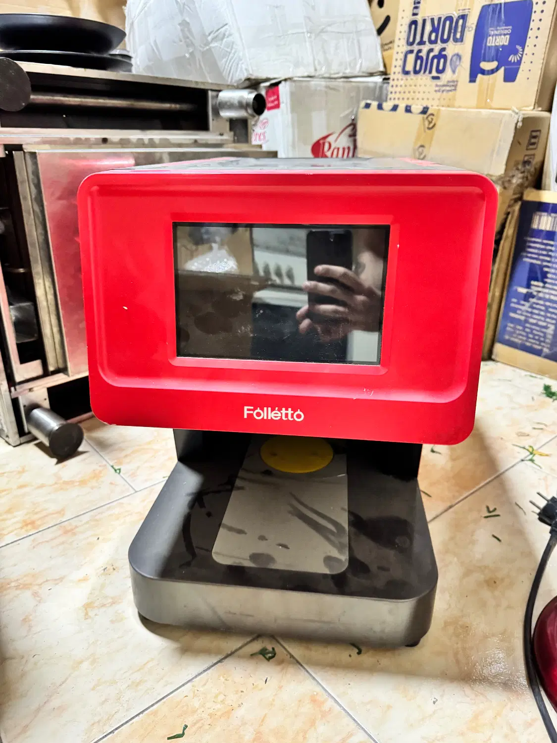 فولتو لته ارت پرینتر / Folletto latte art printer|کافی‌شاپ و رستوران|تهران, ایوانک|دیوار