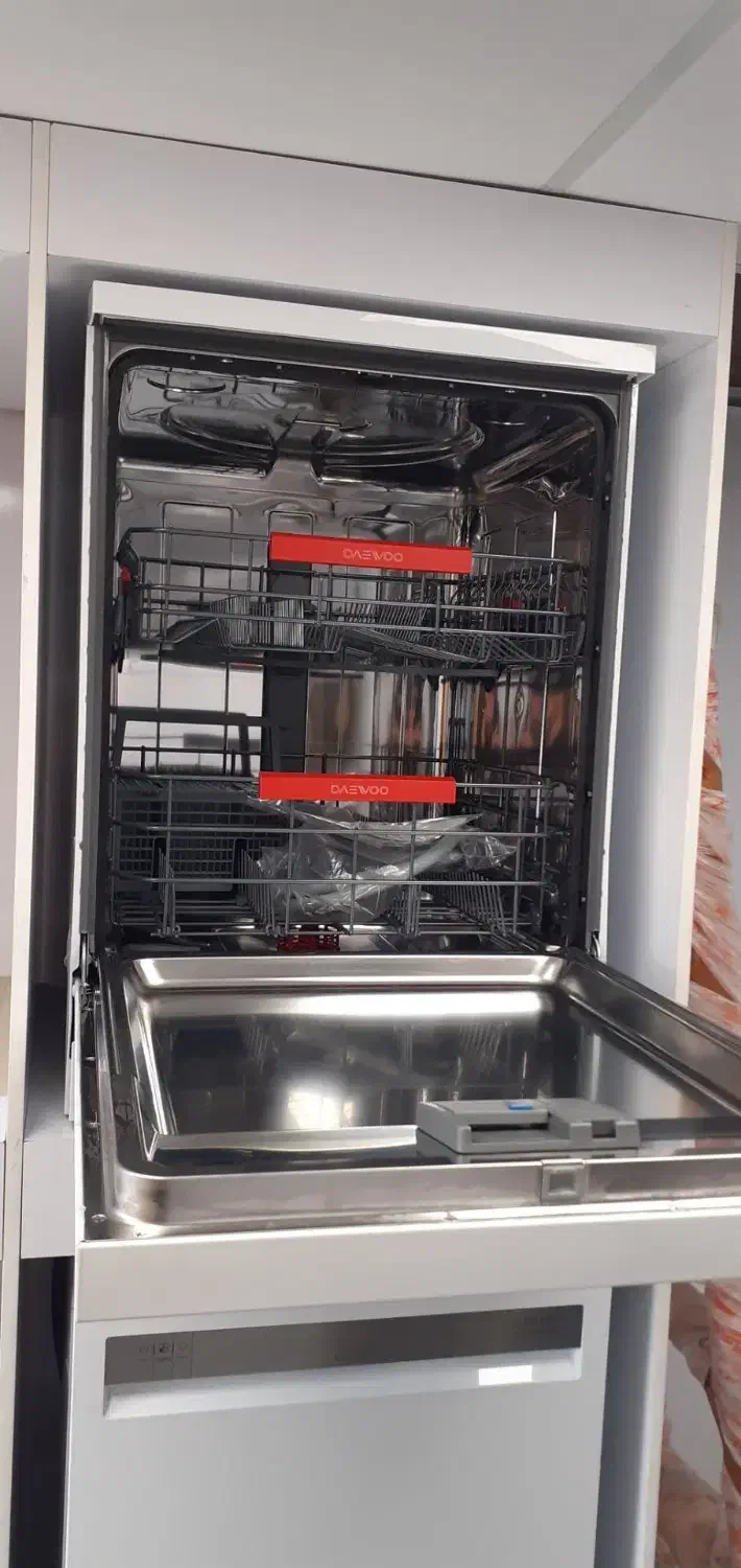 ظرفشویی دوو گلوسی 12 نفره سفید DW-110W|ماشین ظرفشویی|رضوانشهر, |دیوار