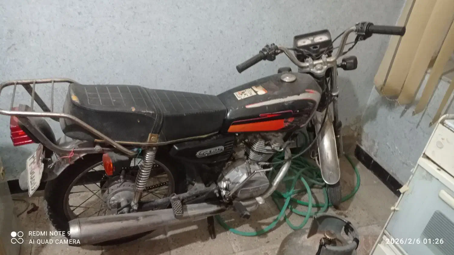 موتور هندا .مدل1396|موتورسیکلت|خاش, |دیوار