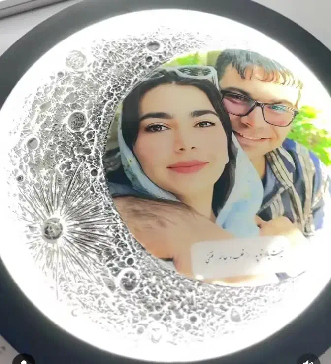 تابلو ماه، ساعت ماه دکوراتیو برجسته، آینه ماه|صنایع دستی و سایر لوازم تزئینی|مشکین‌دشت, |دیوار