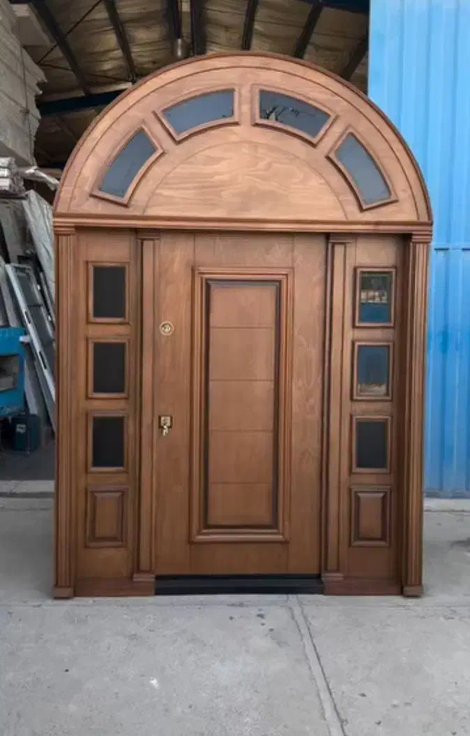 درب لابی تحویل فوری ضد سرقت چوبی در زد لابی ضدسرقت|مصالح و تجهیزات ساختمان|کرج, خرمدشت|دیوار