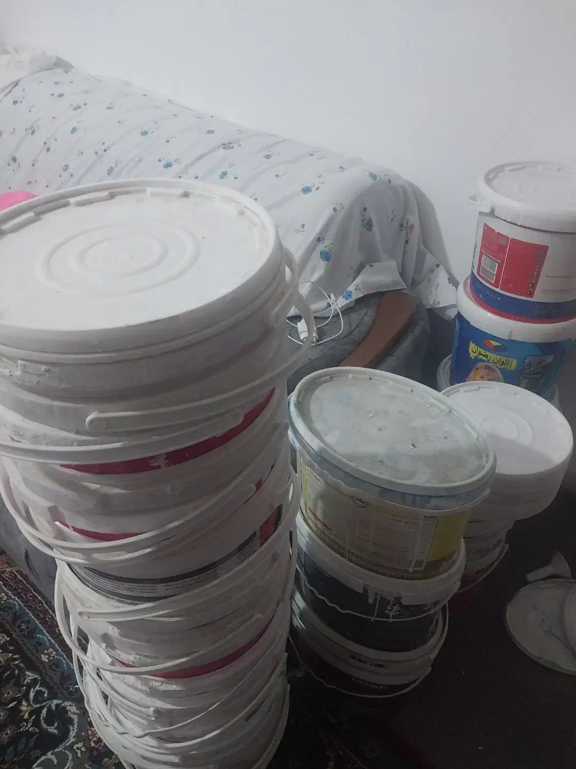 سطل رنگ|لوازم نظافت|مشهد, کشف|دیوار