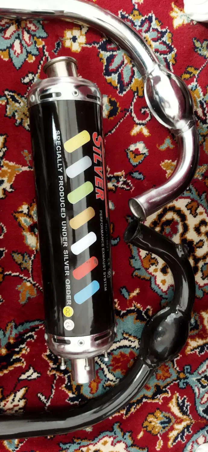 اگزوز قهرمانی هندا 125.150.200.250خوش صدا حرفه ای|قطعات یدکی و لوازم جانبی|قزوین, |دیوار