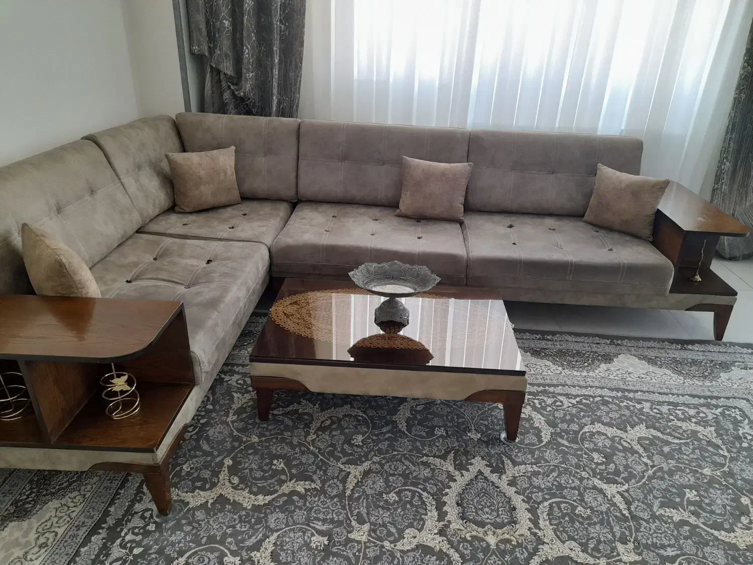 مبل ال کم جا|مبلمان خانگی و میز عسلی|رباط‌کریم, رباط‌کریم|دیوار