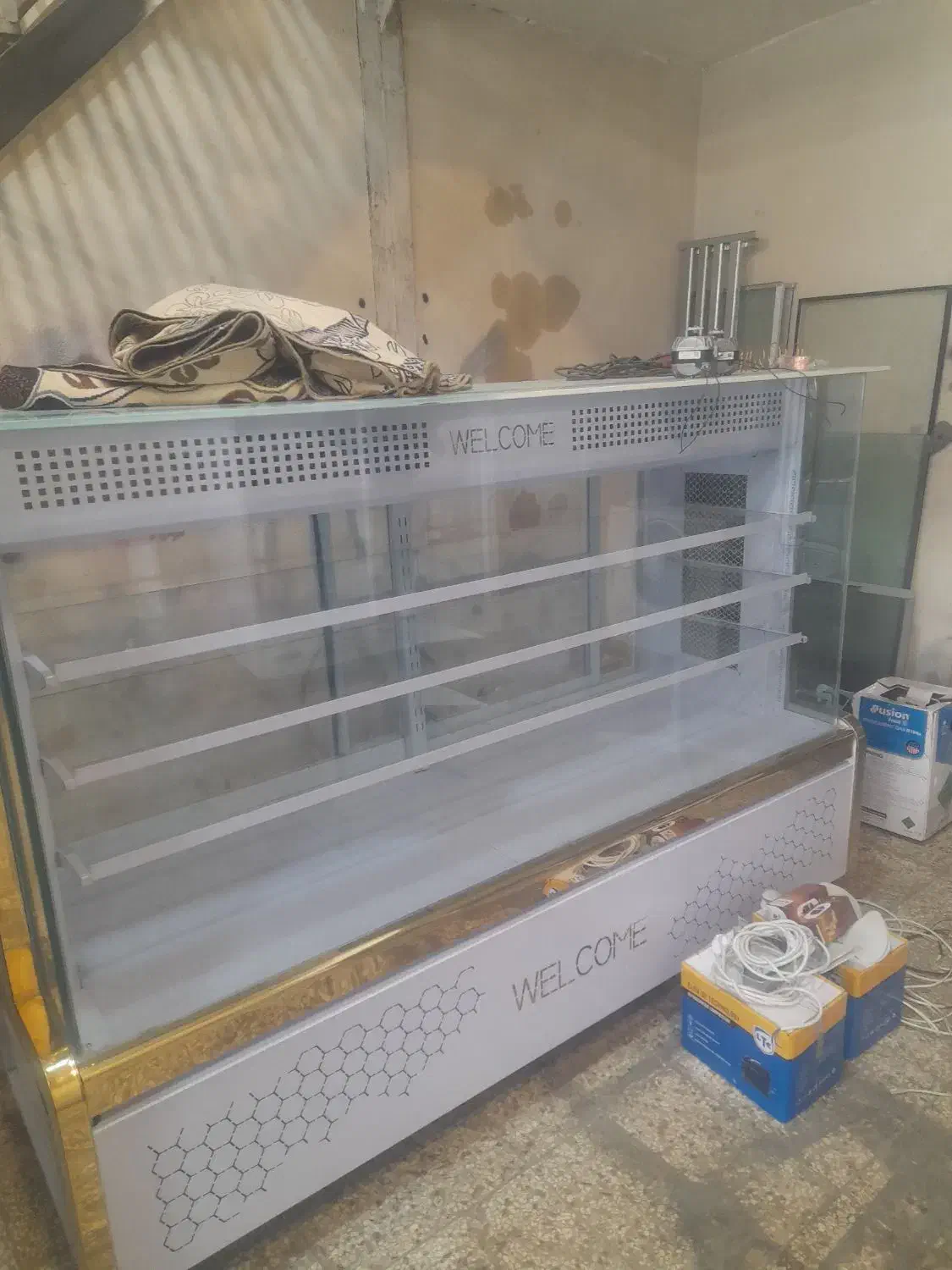 یخچال دومتری ویترینی ایستاده|فروشگاه و مغازه|مشهد, هنرور|دیوار