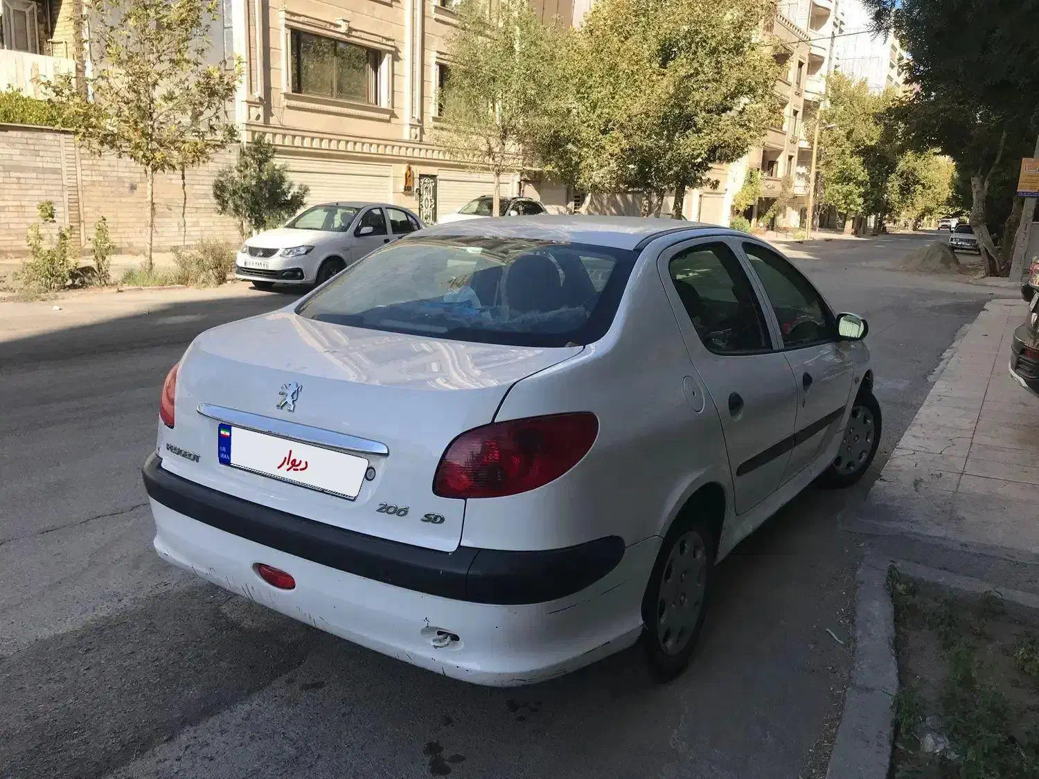 ۲۰۶صندوقدار مدل ۹۶ کم کار|خودرو سواری و وانت|دورود, |دیوار