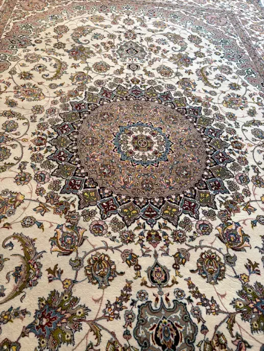 فرش ۹متری طرح دست بافت در حد نو|فرش|کیش, |دیوار