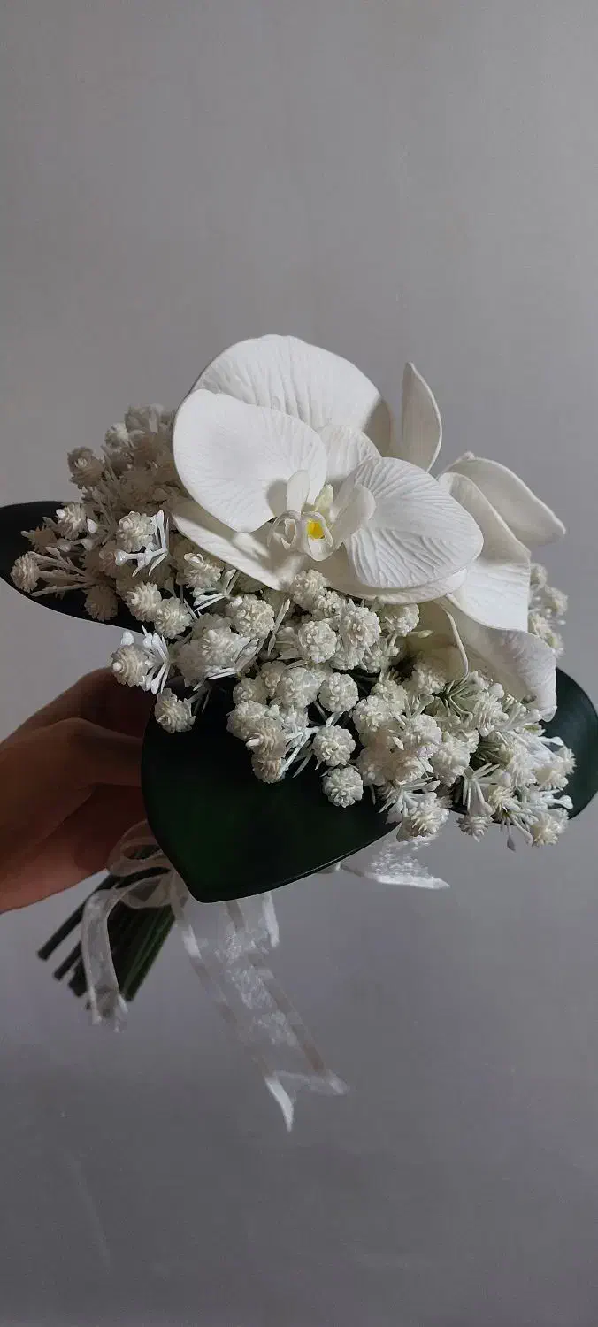 گل ارکیده و عروس|گل مصنوعی|مرند, |دیوار