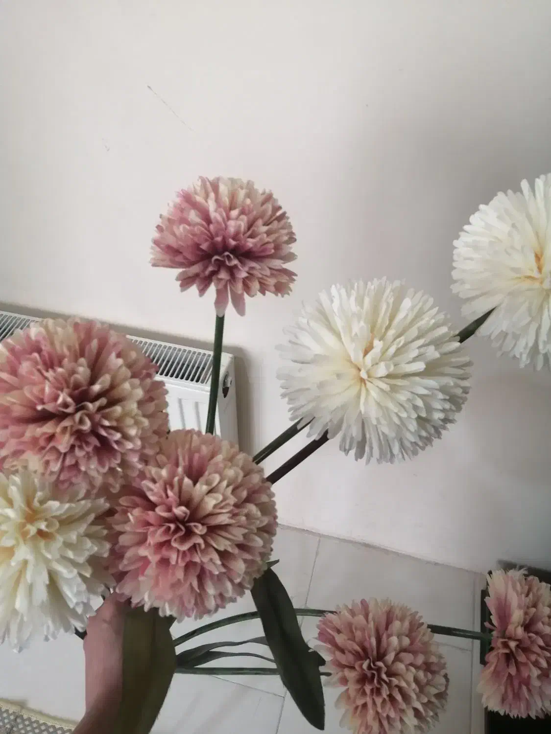 سه شاخه گل مصنوعی نو|گل مصنوعی|پرند, فاز ۶|دیوار