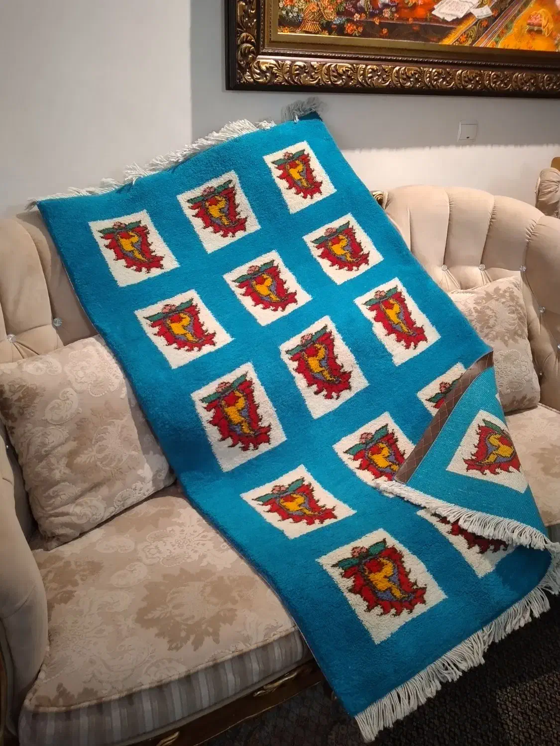 فرش دست بافت نوبافت زرنیم|فرش|کرج, ساماندهی|دیوار