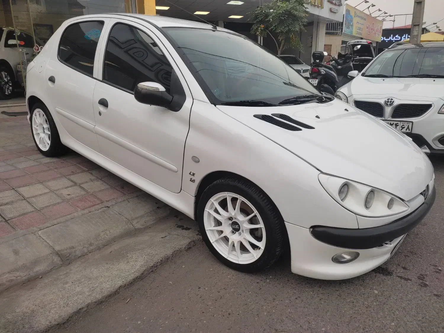 ۲۰۶ مدل ۹۰ تیپ ۵ فرانسه درجه یک|خودرو سواری و وانت|رشت, جهاد|دیوار