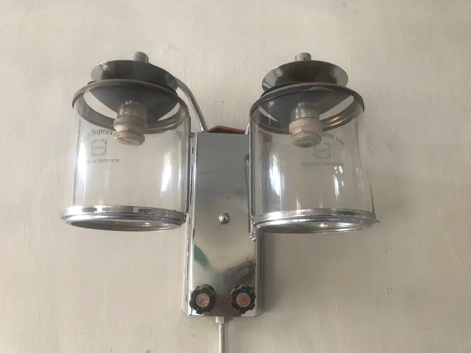 گازی دو قلو جنس استیل|کلکسیون اشیاء عتیقه|اصفهان, هزارجریب|دیوار