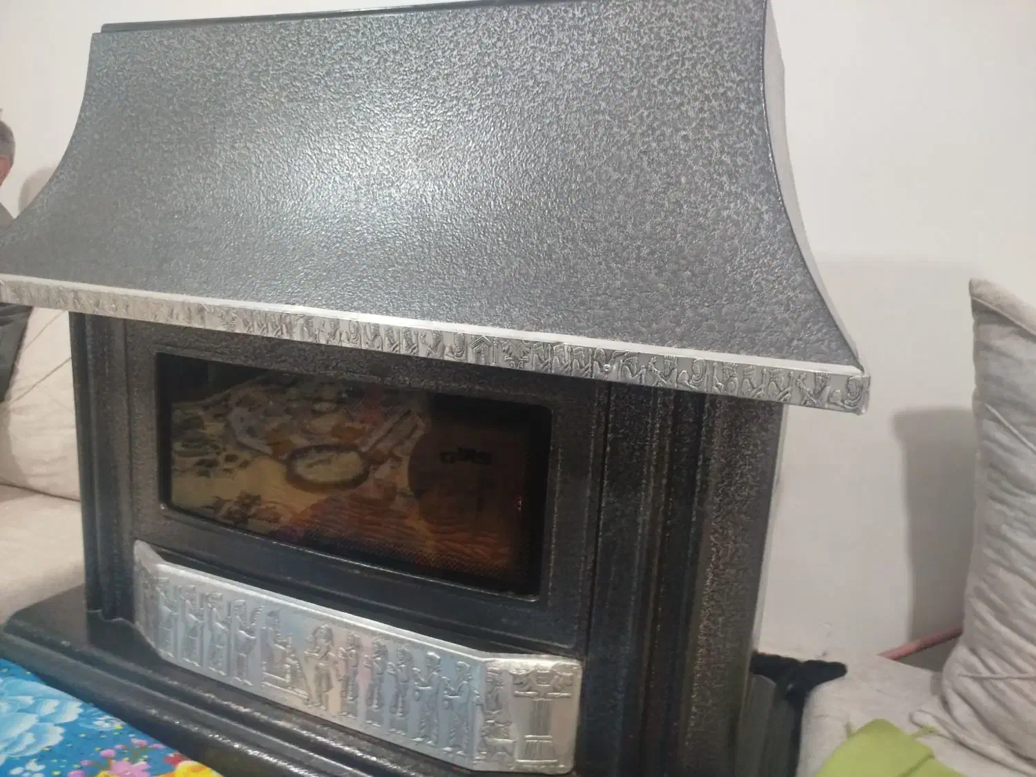 بخاری شومینه گازی گالان|بخاری، هیتر، شومینه|انزل, |دیوار