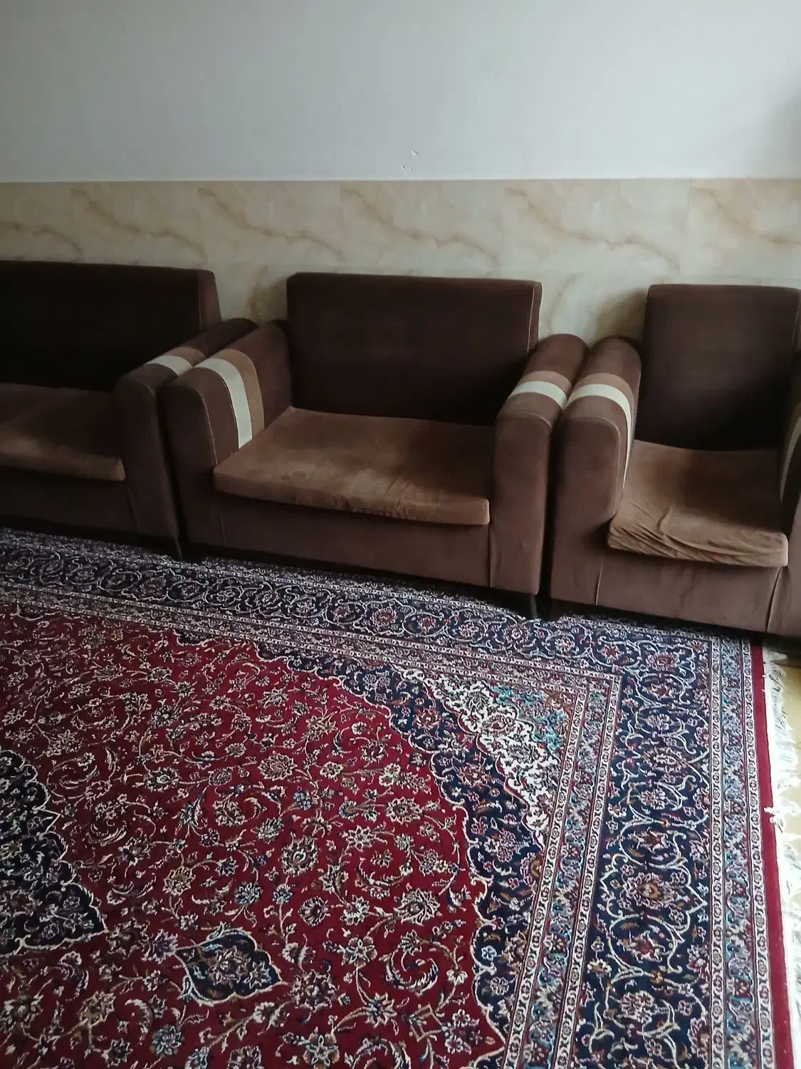 مبل ۶نفره|مبلمان خانگی و میز عسلی|اصفهان, ولدان|دیوار