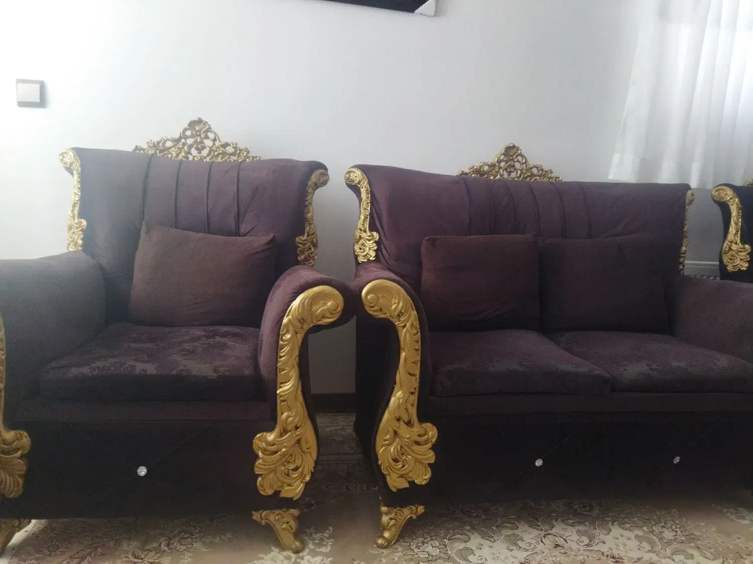مبل ۷ نفره فروشی.|مبلمان خانگی و میز عسلی|خوانسار, |دیوار