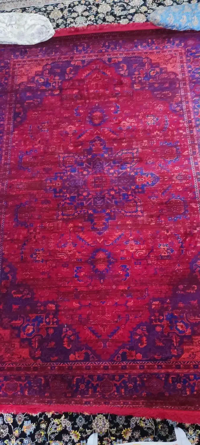 فرش لاکی کاشان 6متری|فرش|کرمانشاه, |دیوار