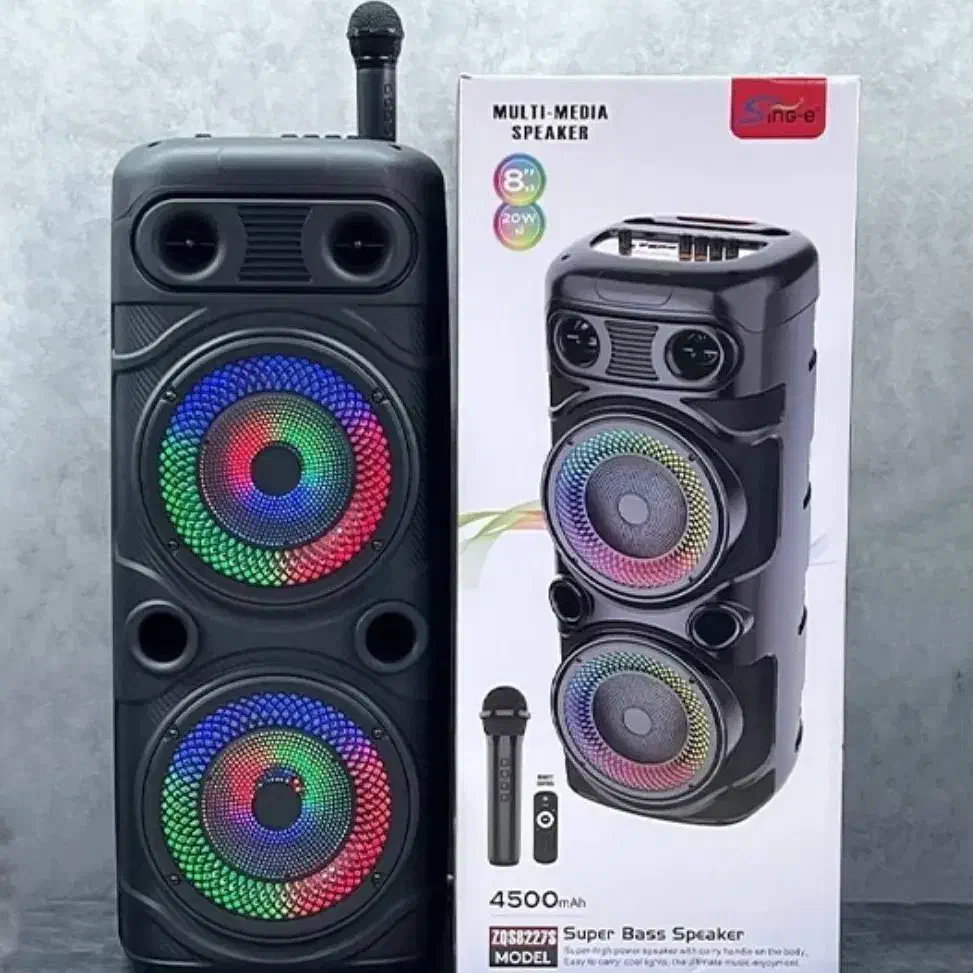 اسپیکرشارژی مدل ZQS8227Sبا کیفیت صدا و بیس عالی|سیستم صوتی خانگی|قم, سید معصوم|دیوار