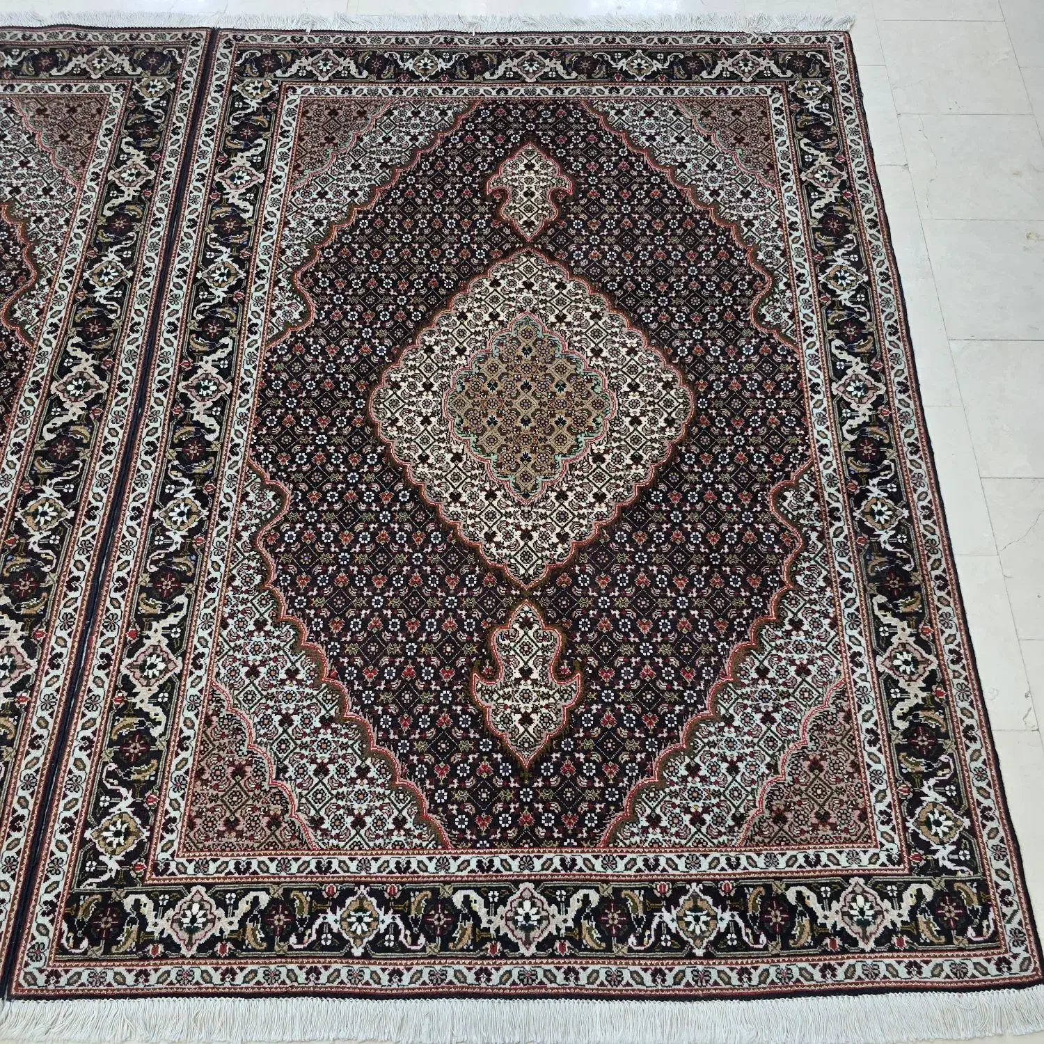 ۳جفت قالیچه ۳متری تبریز طرح ماهی|فرش|تهران, ونک|دیوار