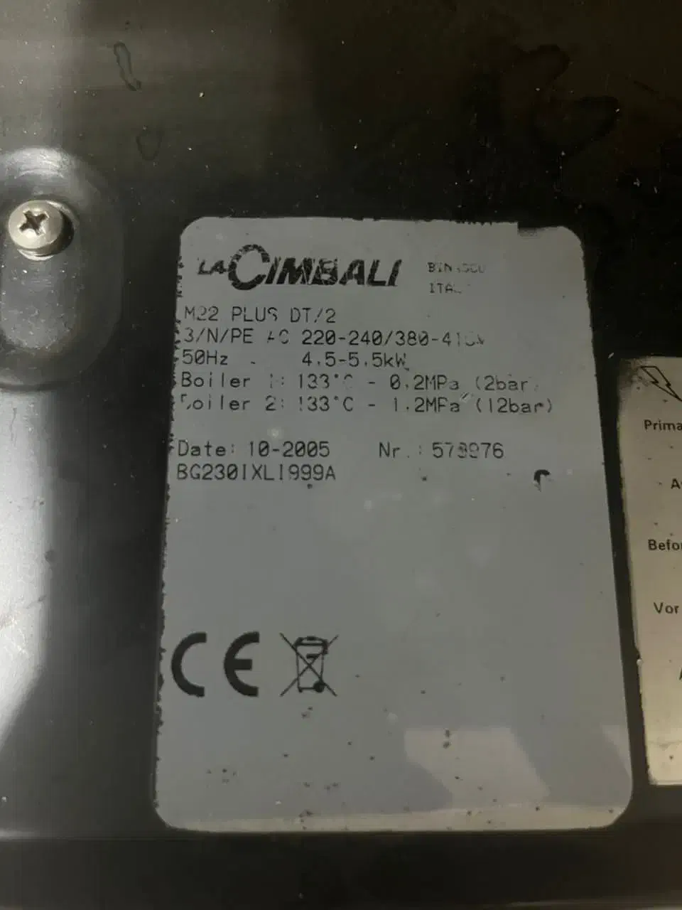 دستگاه اسپرسو جیمبالی m22|سماور، چایساز، قهوهساز|اسلامشهر, شهرک قائمیه|دیوار