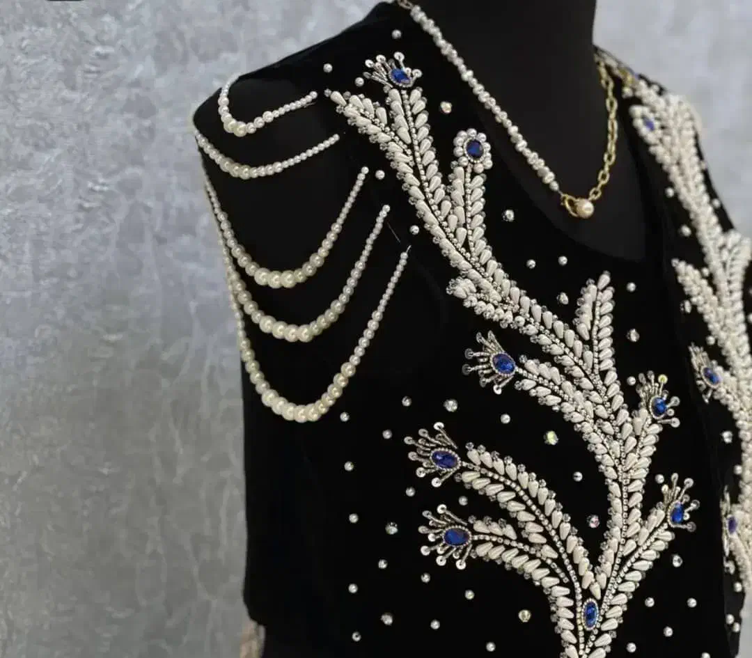 انواع سخمه های مجلسی شیک و منجق دوزی شده هنر دست|لباس|تهران, بازار|دیوار