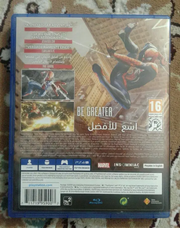 دیسک بازی اسپایدرمن ps4|کنسول، بازی ویدئویی و آنلاین|تهران, مجیدآباد|دیوار