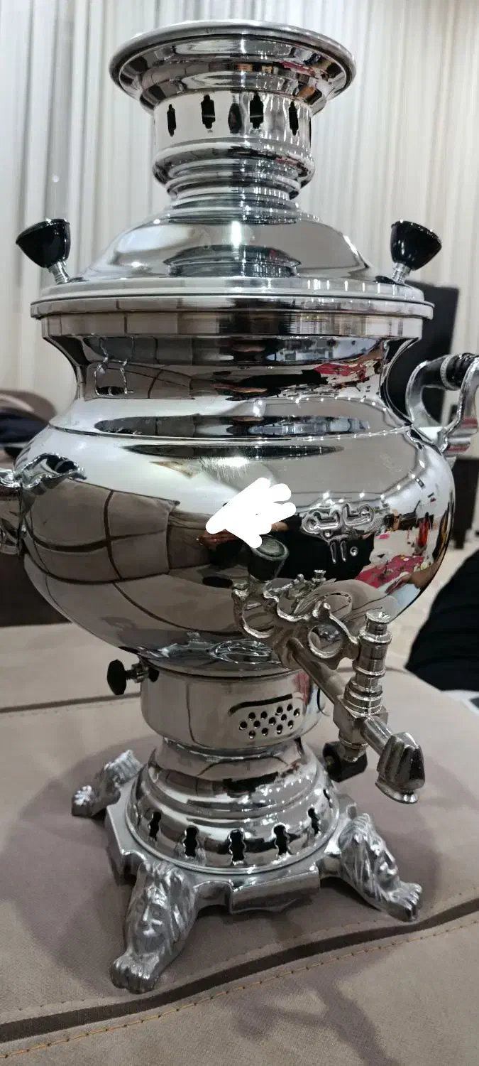 سماور نو بدون خط وخش|سماور، چایساز، قهوهساز|سبزوار, هویزه|دیوار