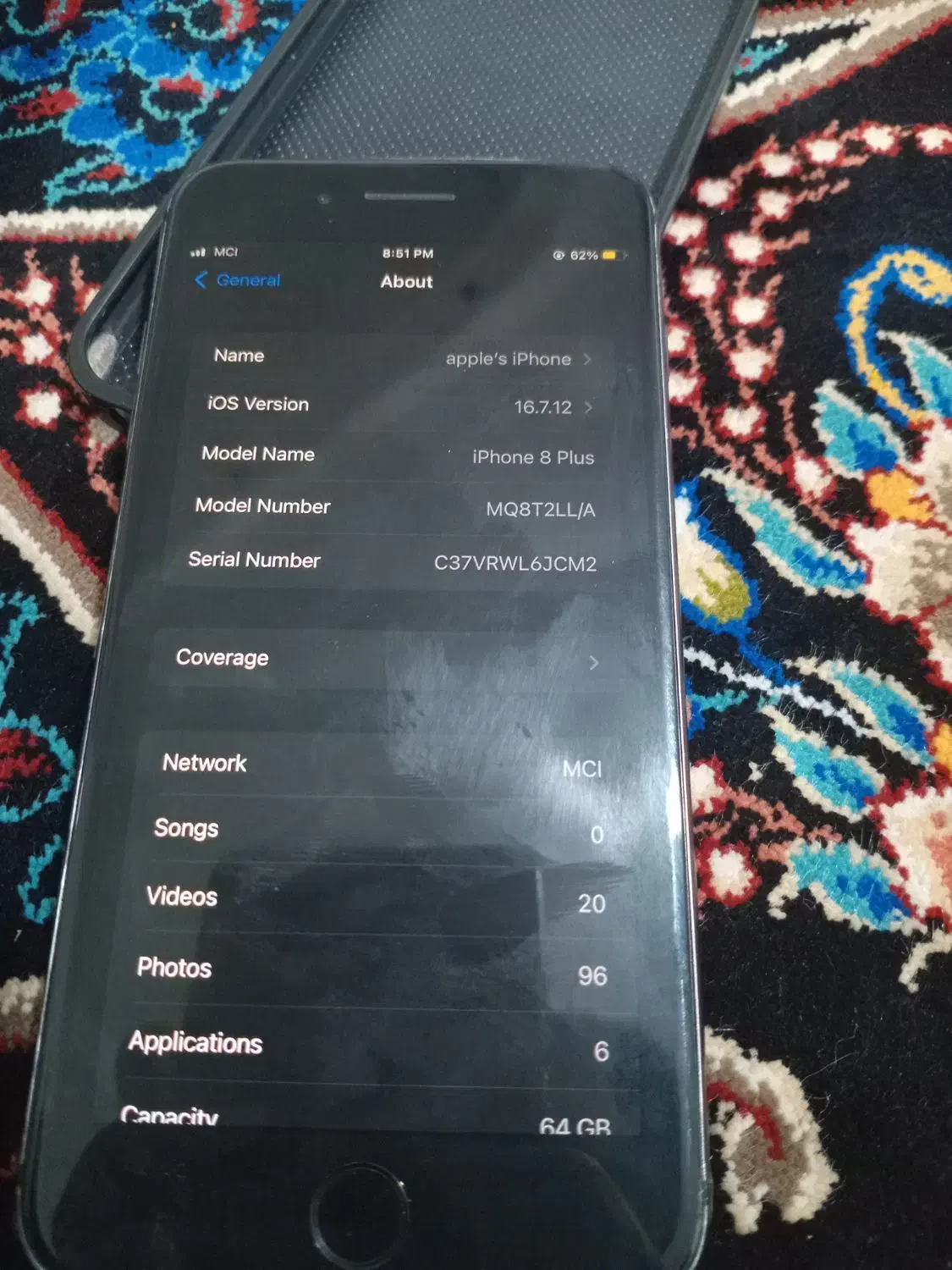 گوشی  iphone 8plus|موبایل|تهران, دکتر هوشیار|دیوار