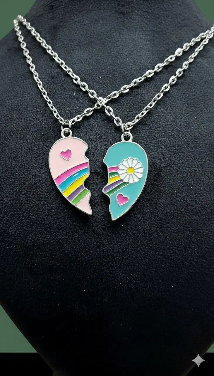 کلیپس پاپیون و گردنبند جفتی|بدلیجات|خرمآباد, |دیوار