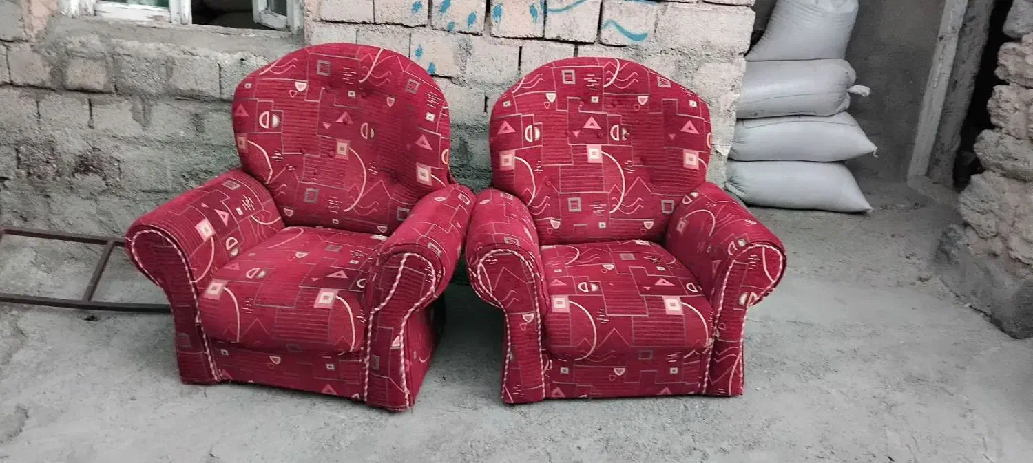 مبل راحتی ۷ نفره|مبلمان خانگی و میز عسلی|چالدران, |دیوار