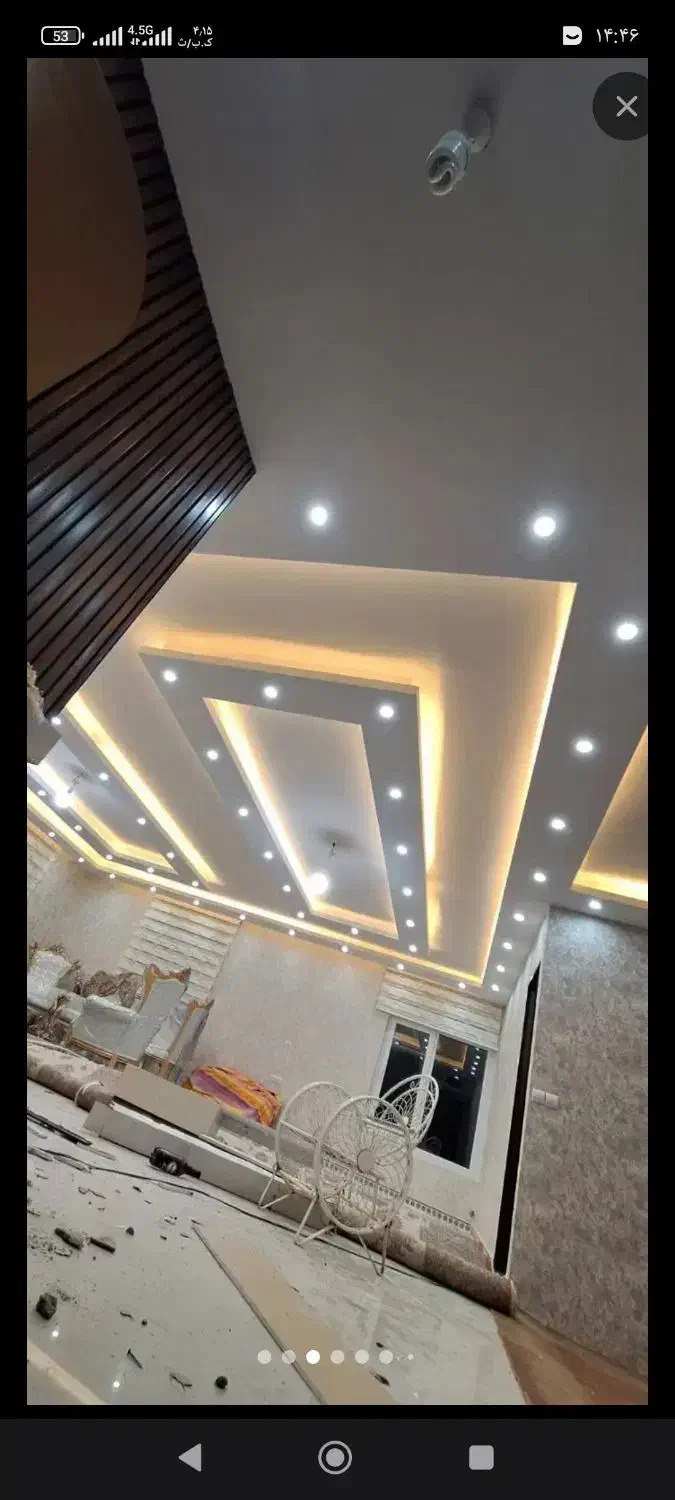 برق کاری کناف و کامل نصب tv ماربل و...|خدمات پیشه و مهارت|تاکستان, |دیوار